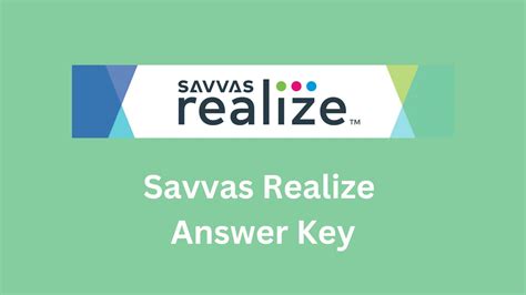 savvas realize answer key|More.